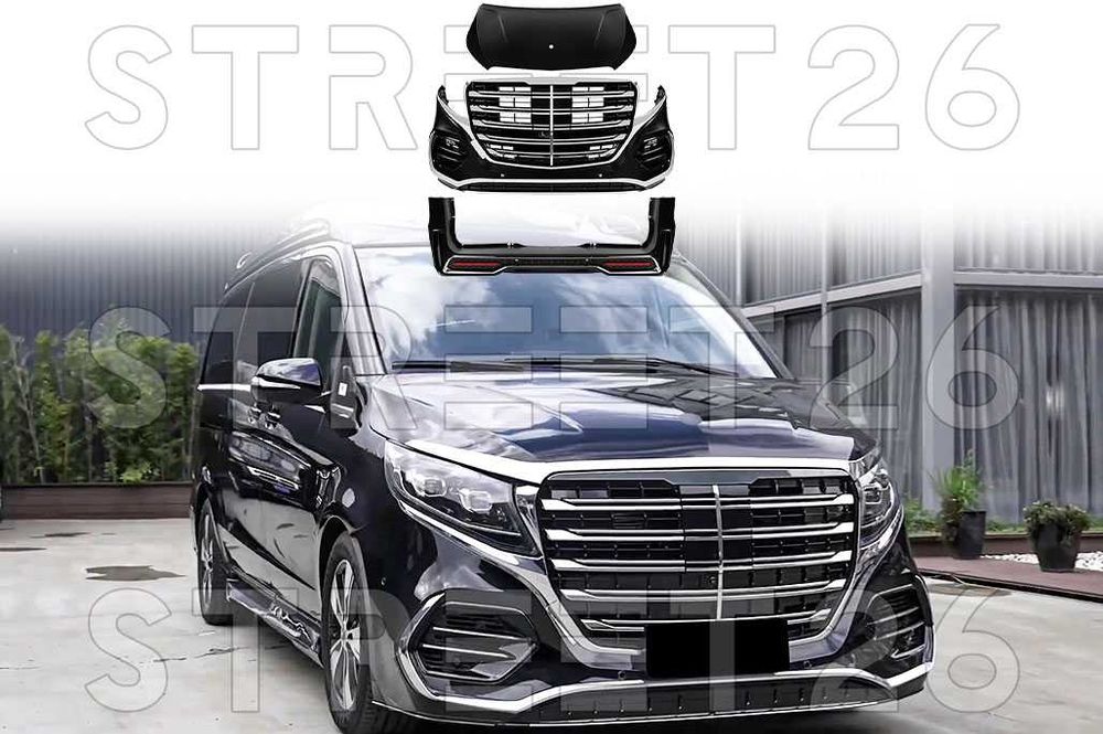 Pachet Exterior Mercedes V-Class W447 Vito US Style 2024 Facelift