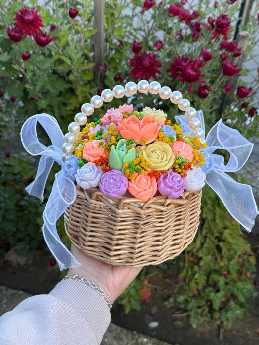 Ароматни букети от соеви свещи