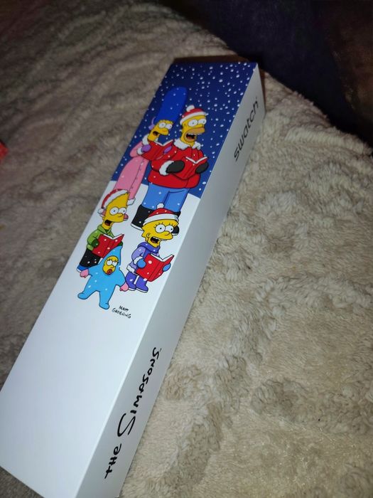 Swatch Wondrous Winter Wonderland – The Simpsons – SUOZ361 – cu cutie