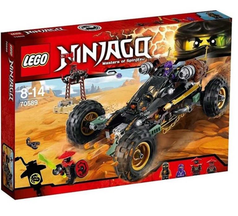 Lego Titanium Ninja Tumbler- Ninjago Rock Roader Building