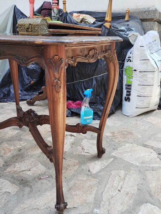 маса с 3 стола -ранен барок