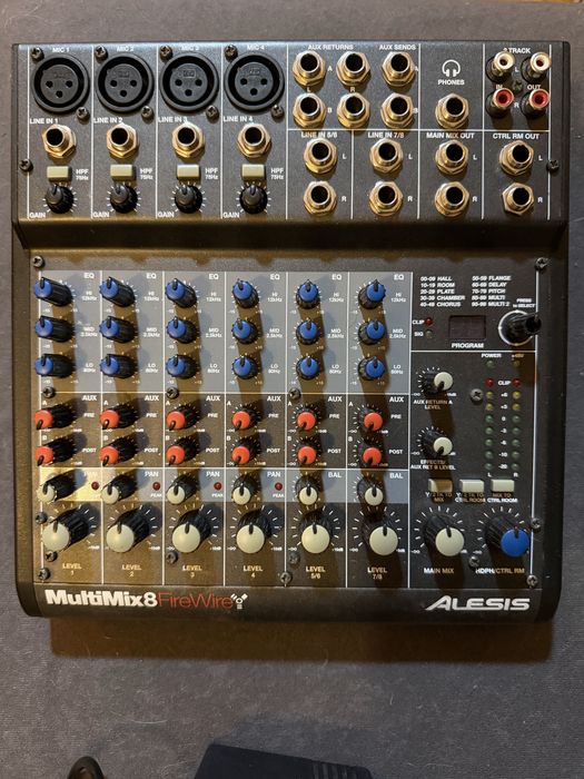 Mixer analogic Alesis Multimix 8 Firewire