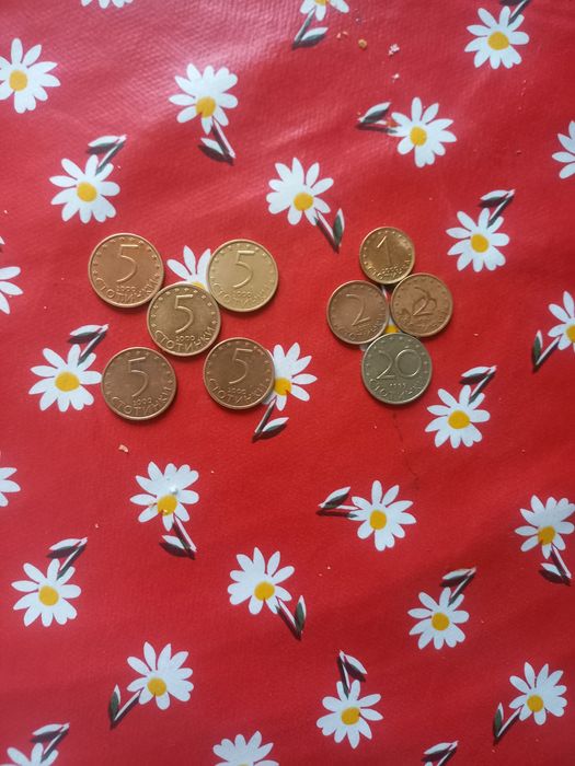 български монети