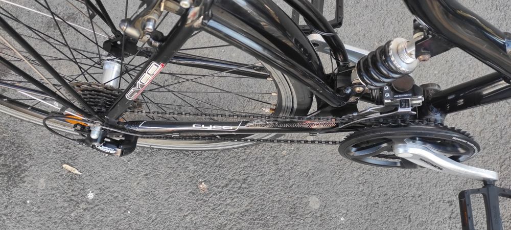 Bicicleta cadrul aluminiu