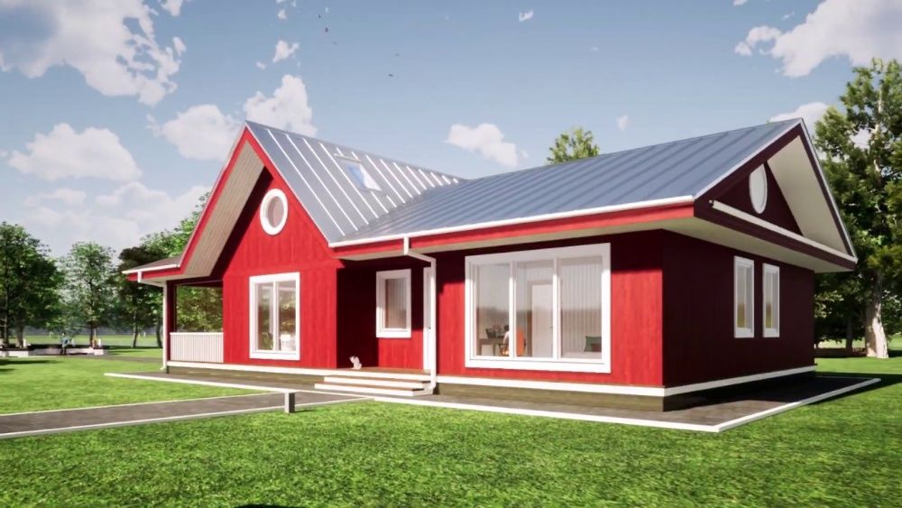 Изготовление из контейнеров и металлоконструкции мобил домик ПП-101