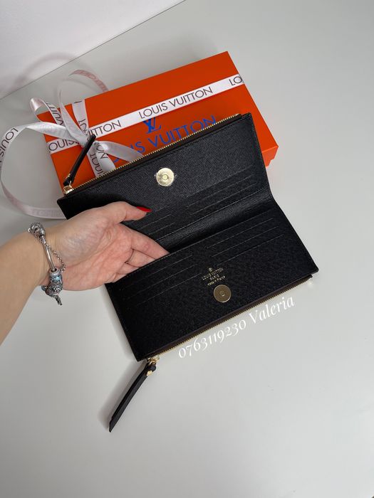 Portofel Louis Vuitton - Adele Interior Negru