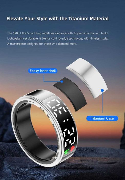 SMART RING (смарт пръстен с екран)