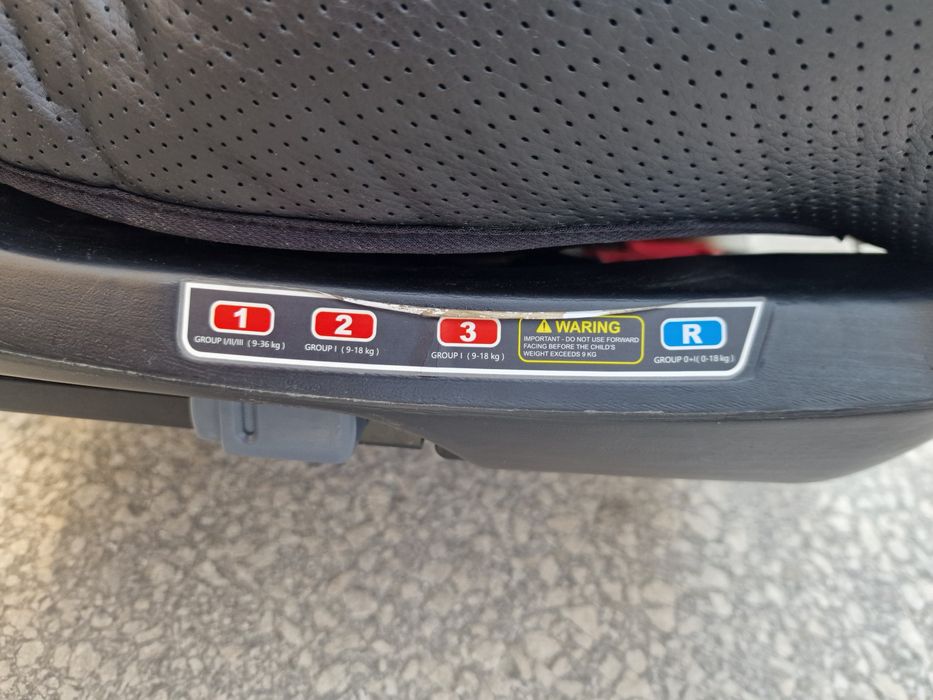 Chipolino Techno 360 детско столче за кола 0-36kg ISOFIX