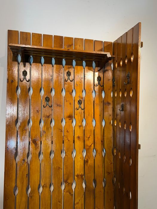 Cuier de Perete Stil Rustic; Suport de Haine