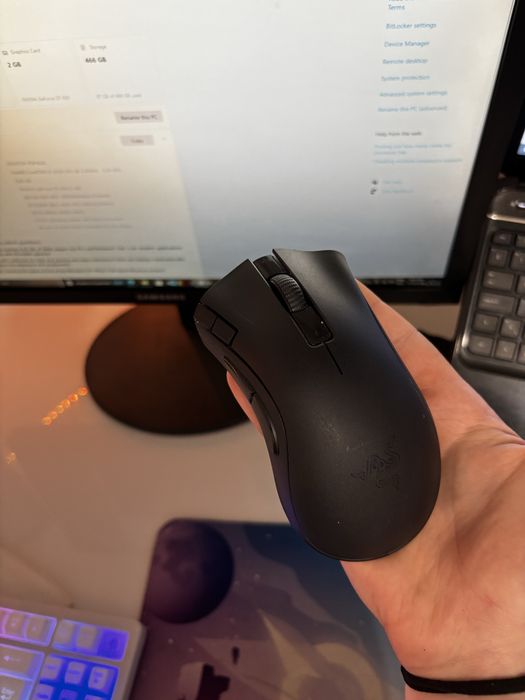 Setup complet de birou – PC + Laptop + 2 monitoare + periferice