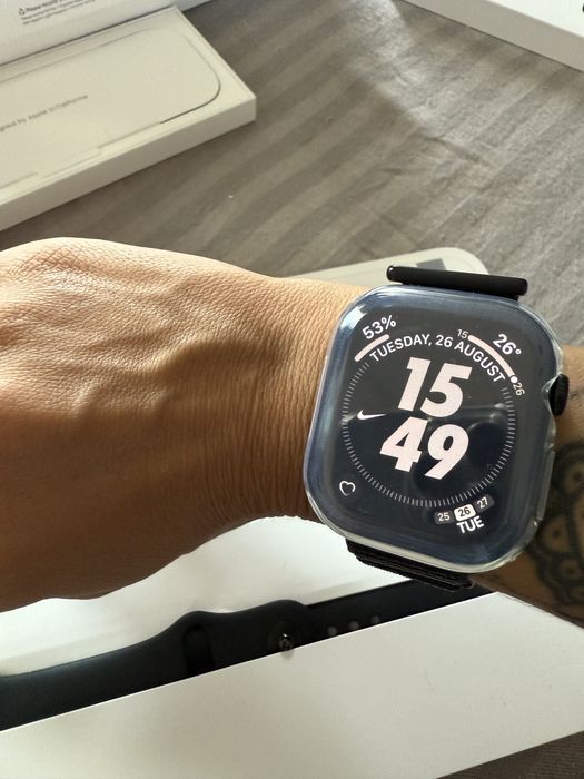 Apple Watch S10 46mm Aluminium Case S/M with Sport Band