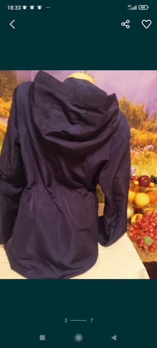 Новая ветровка свитера