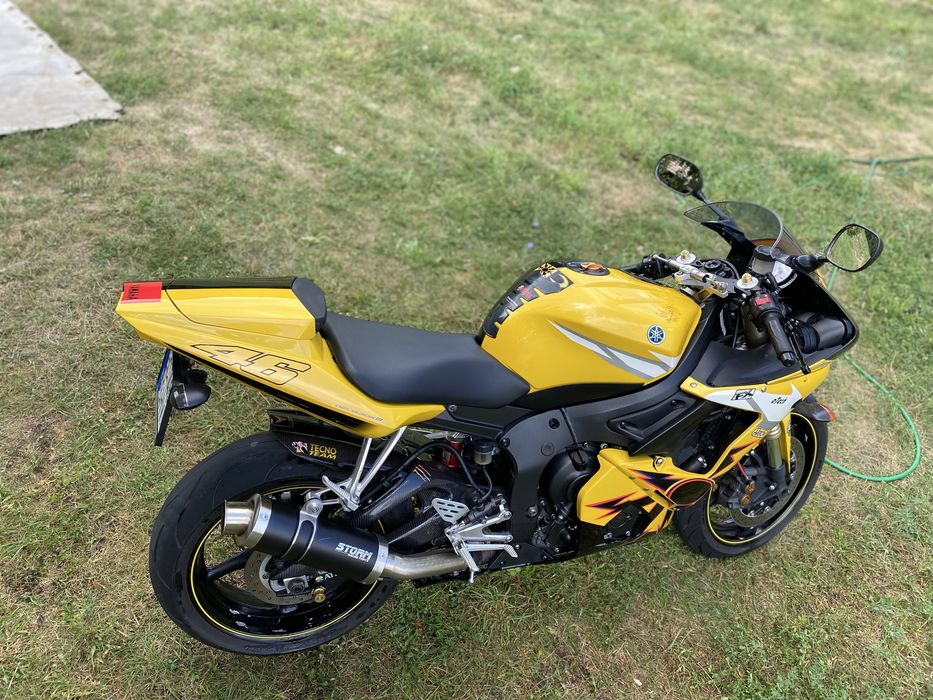 Vând/Schimb  Yamaha YZF-R6 VR46 Limited Edition 2006 – 30.000 km