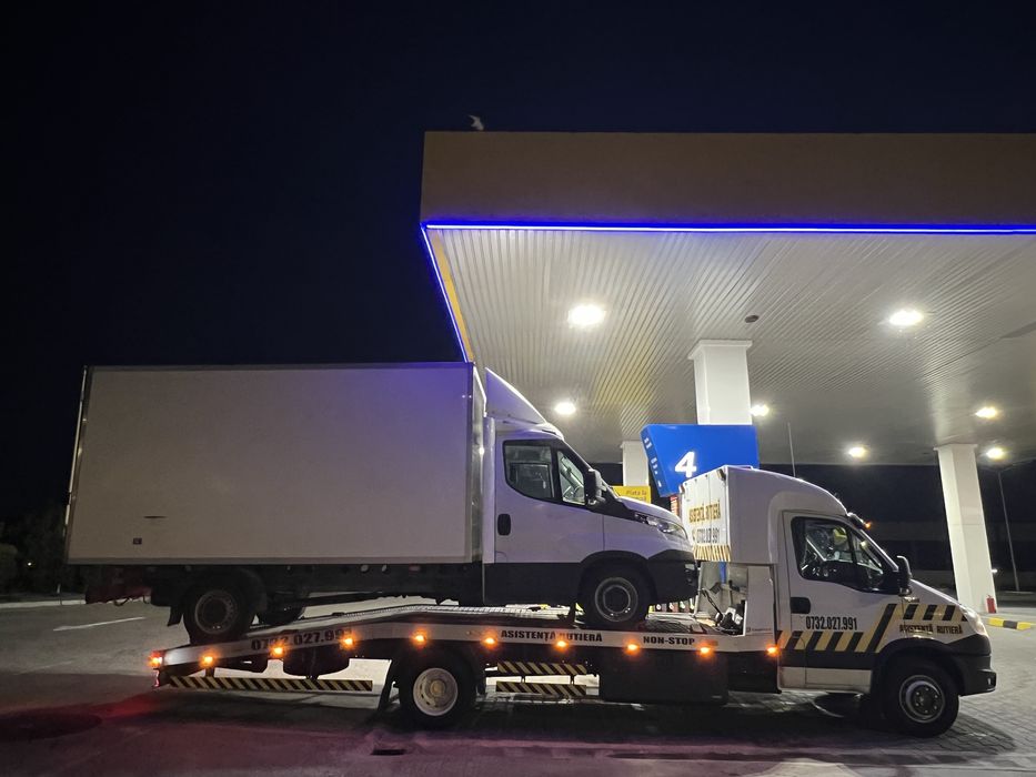 Tractari auto Asistenta Rutiera Platforma Prahova NON STOP Accesibili