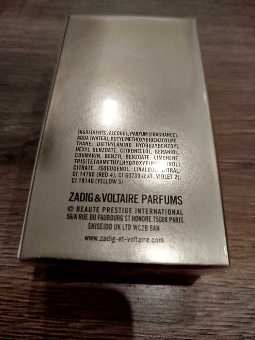 Продавам оригинален дамски парфюм ZADIG &VOLTAIRE