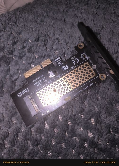 адаптер (переходник) M.2 NVMe SSD в слот PCI Express