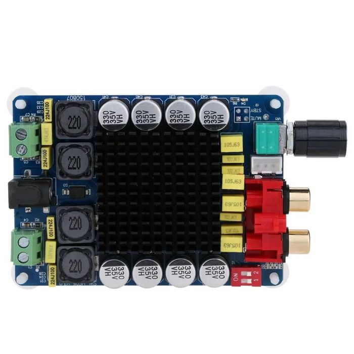 Плата цифрового стерео усилителя TDA7498 2x 100 Вт