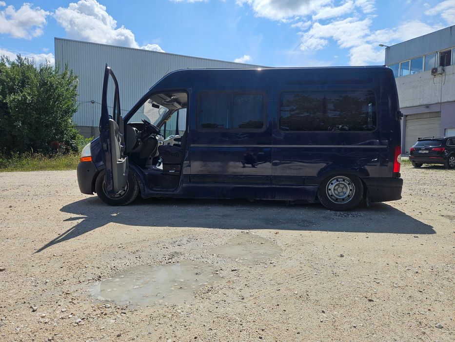 Renault Master pe perne de aer