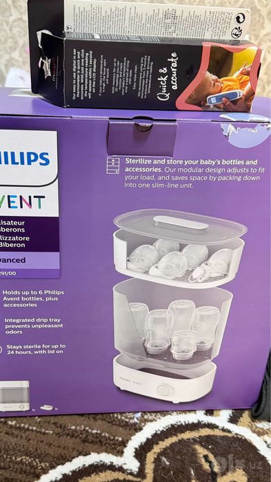 Электр стерилизатор  Philips Avent Elektr quritgich saqlash quritish
