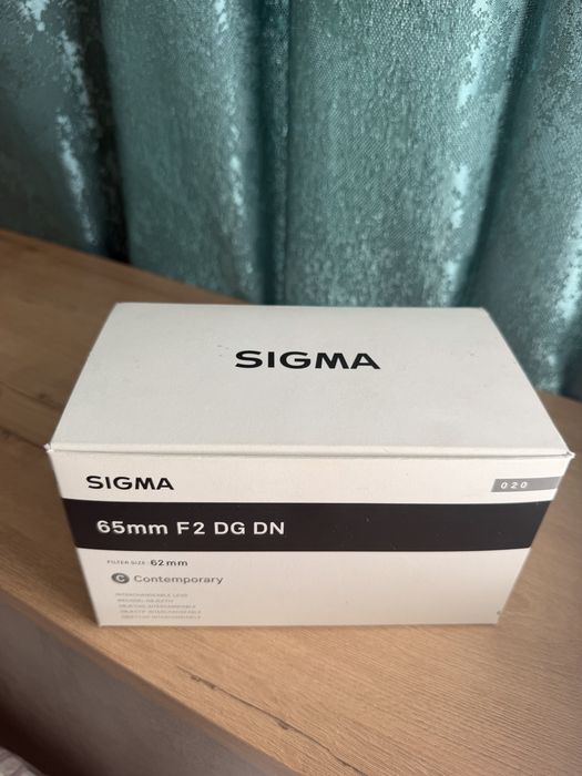Sigma 65mm f/2 DG DN Contemporary для Sony E