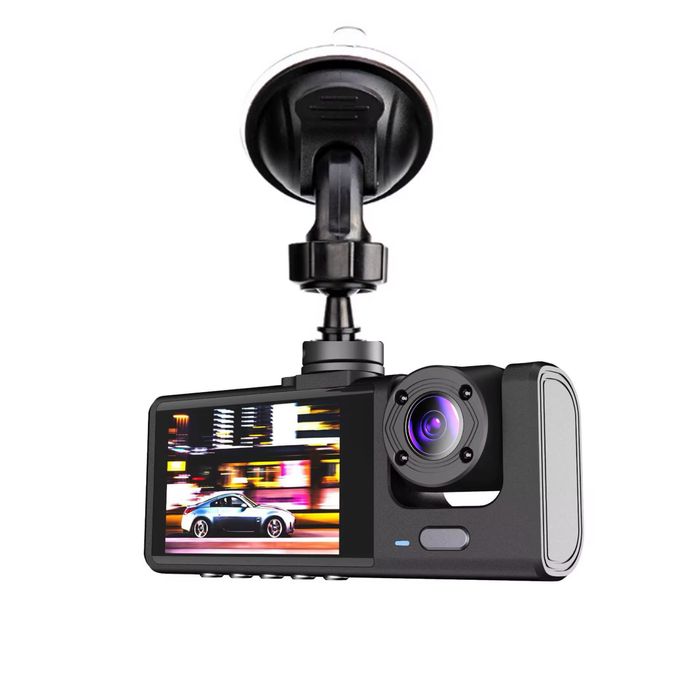 Camera Auto Wifi Full HD,3 camere,Night Vision,Unghi 170°, card inclus