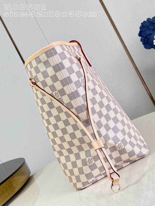 Geanta Louis Vuitton Neverfull Premium-interior roz