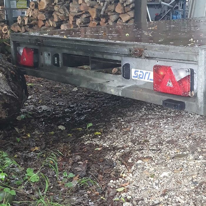 Remorca Tandem Saris 4m x 1,8 m