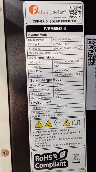5 kW UPS sistema