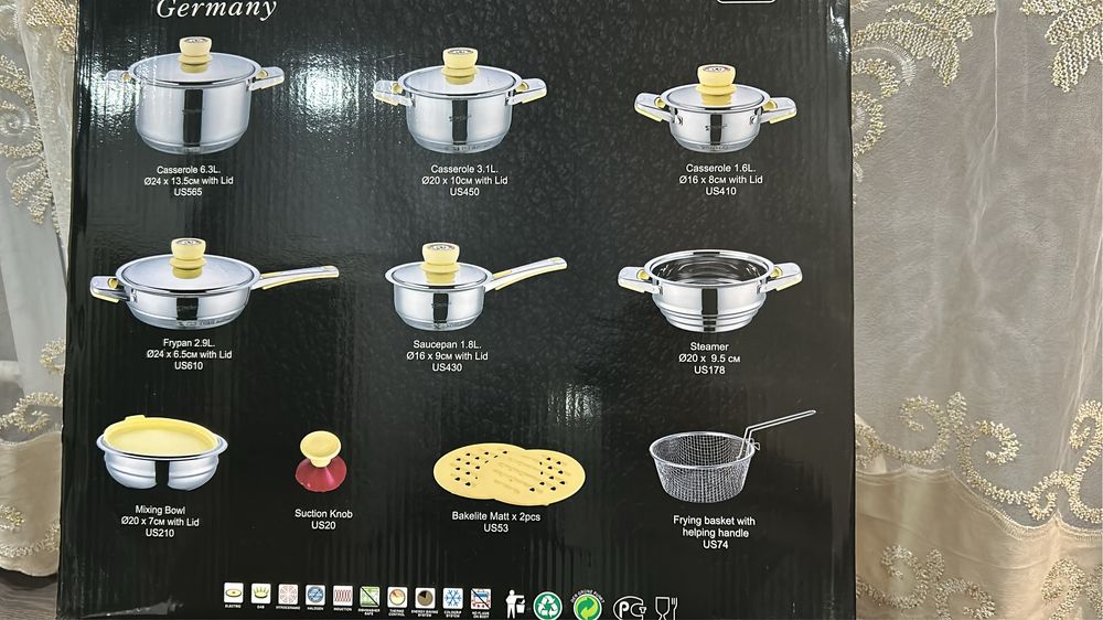 Zhepter кострюли