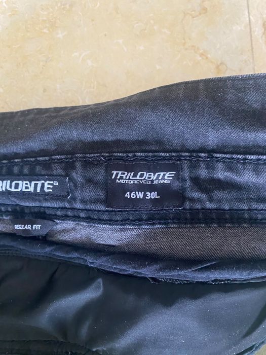 Blugi moto TRILOBITE Parado regular 46W / 30L