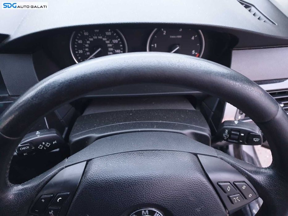 Volan Piele 3 Spite FARA Airbag BMW Seria 5 E60 E61 LCI FL Facelift 2007 - 2010 [C7177]