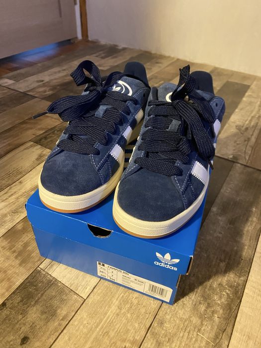 Adidas Campus 00s Bleumarin Alb Gum | Marimea 40.5 | NOU cu eticheta