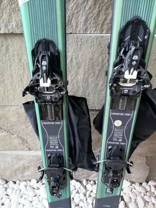 Schiuri ski tura Salomon Mtn 86 Pro+legaturi Alpinist 8 Demo+piei Nou!