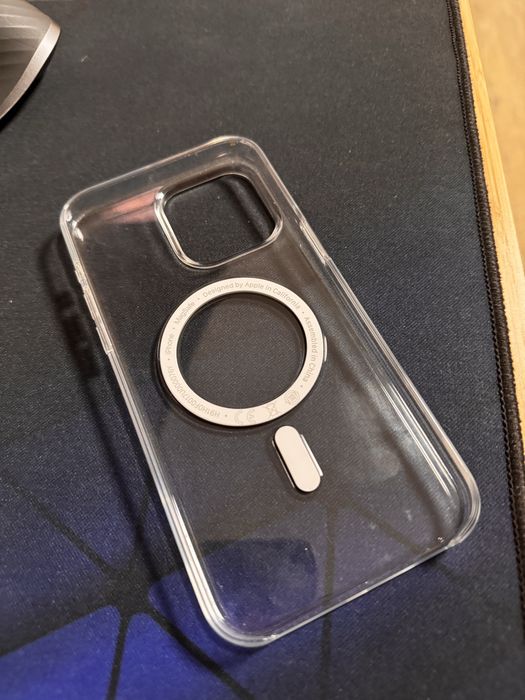 Husă Apple Clear Case pentru iPhone 15 Pro Max