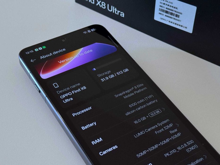 Бартер! Като НОВ! Oppo Find X8 Ultra 512/16GB Matte Black (Черен)