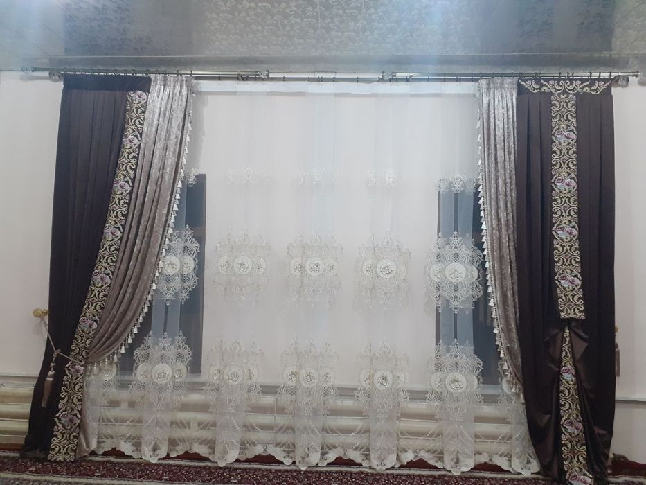 Parda elitniy, yangidek, b/u шторы, элитные, как новые, качество люкс