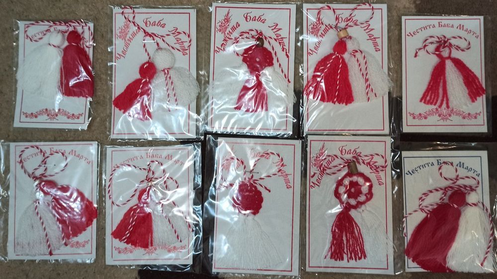 Нови  Мартеници за Баба Марта