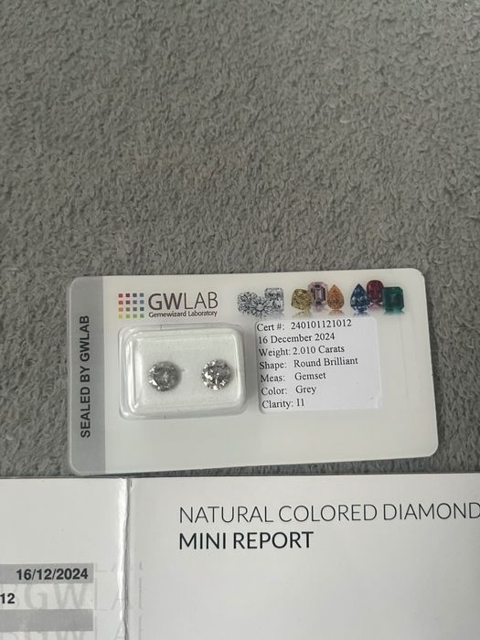 Diamante 2.01 carate