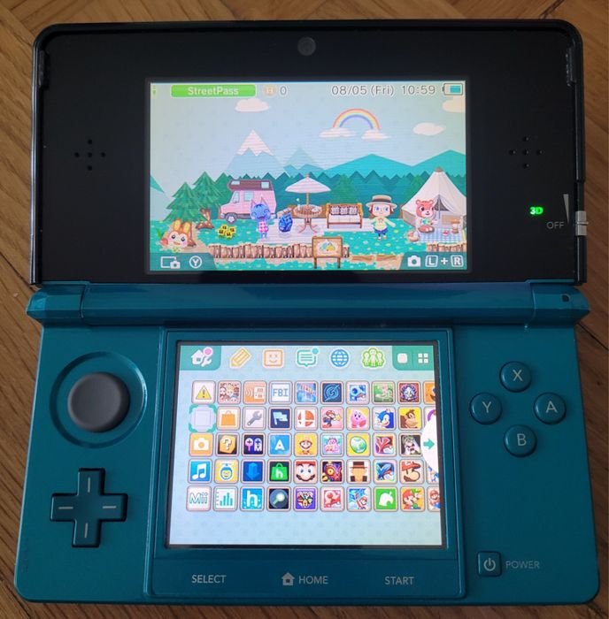 Consola Nintendo 3DS modata