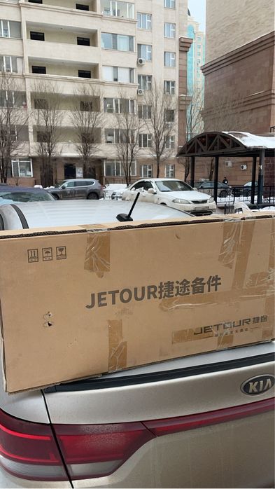Радиатор на Jetour x70 plus