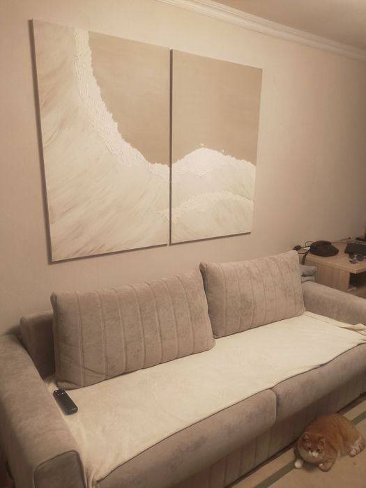 Интерьерная картина из двух панно