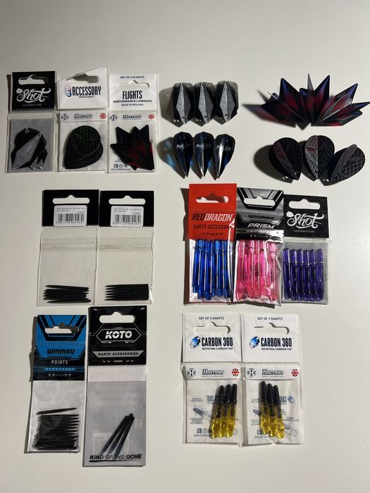 Дартс стрели, пера,връхчета и др.