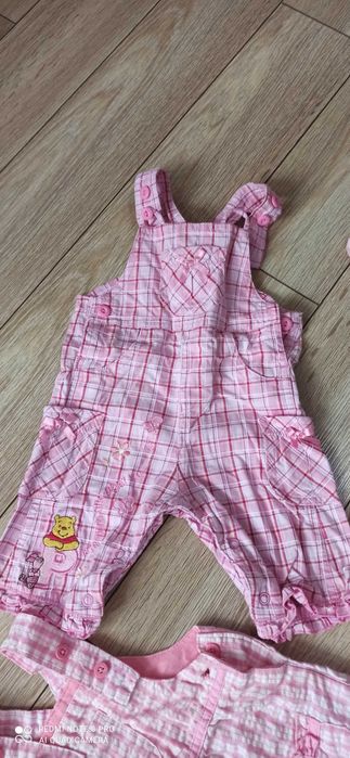 Лот бебешки дрехи гащеризони 3-6 месеца Дисни Disney TU момиче