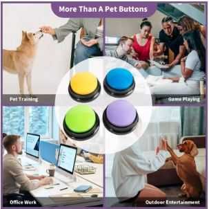 Вокални бутони за обучение на кучета и котки