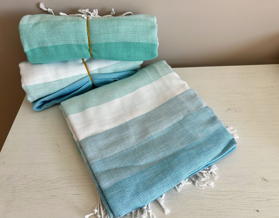 Плажна кърпа, хавлия, ПЕЩЕМАЛ 100% памук, 100х180 см