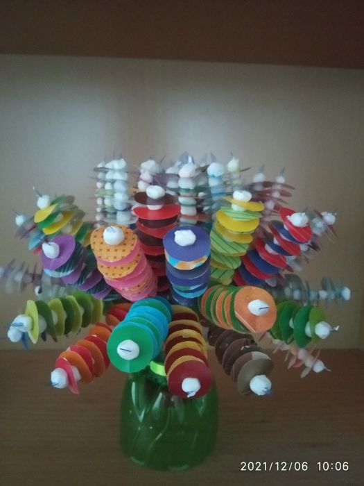 Цветок ручной работы