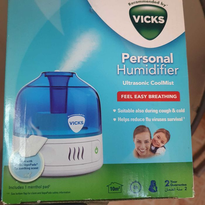 Umidificator personal cu ultrasunete, cu vapori reci Vicks