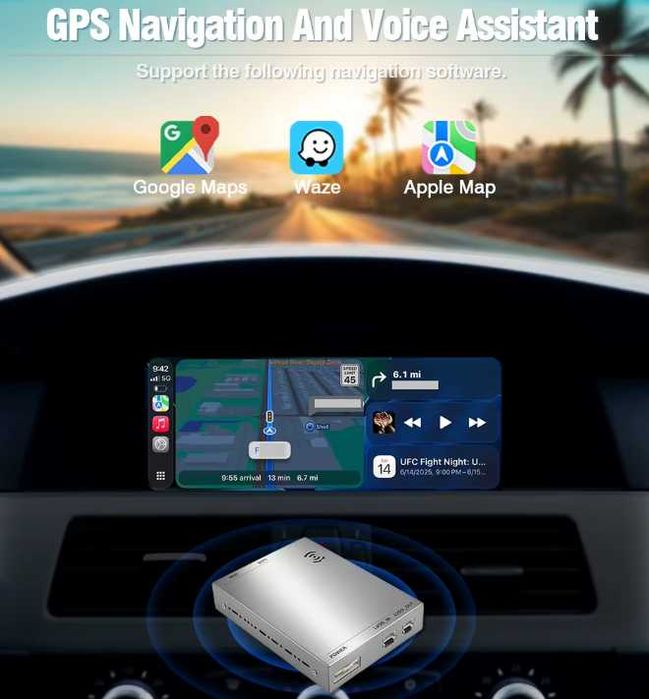 Carplay Android auto за BMW E90 E60 F10