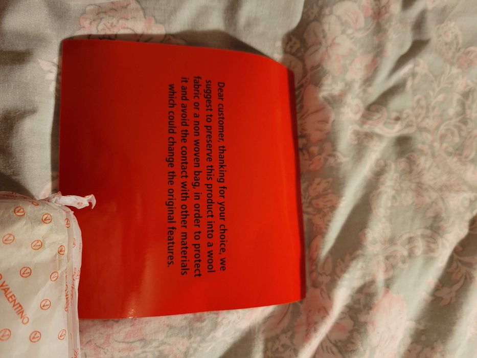 Дамска чанта VALENTINO - розова, чисто нова, оригинал, уникат!