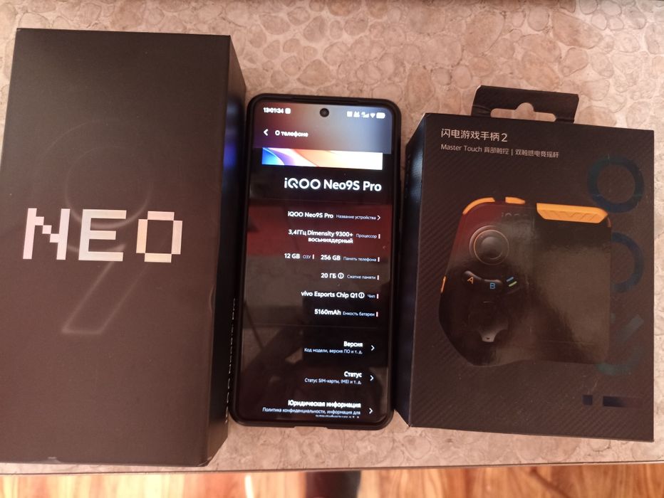 iqoo neo 9s pro 12/256